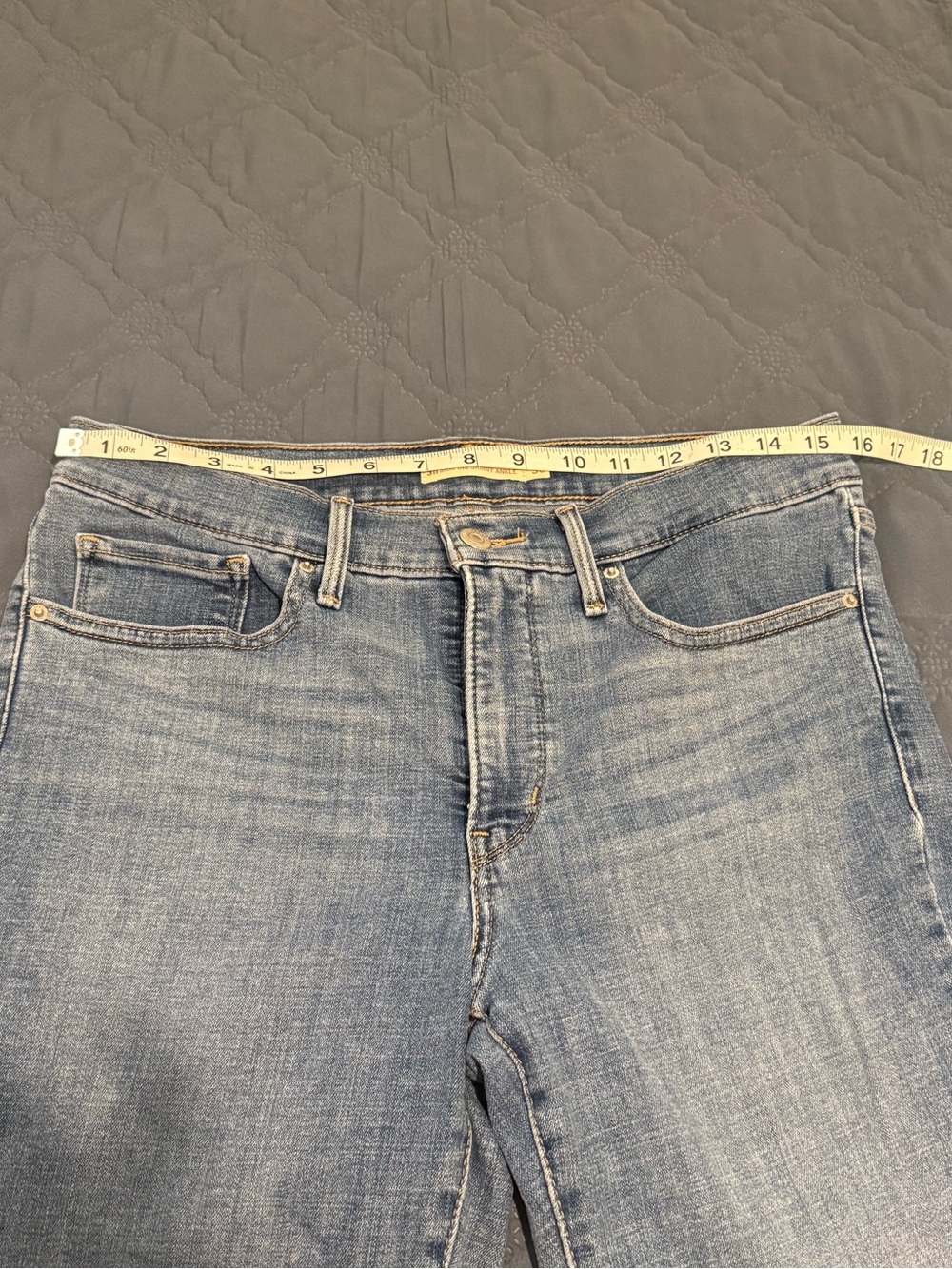 Levi’s Blue Jeans 311 shaping skinny ankle w30 30 - Picture 7 of 9